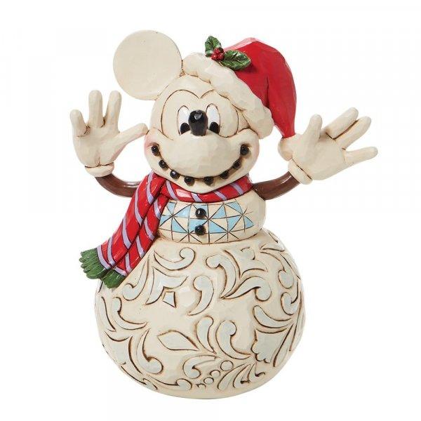 Jim Shore Disney Traditions Mickey Mouse Snowman