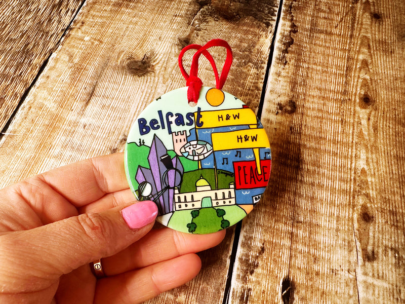 Belfast Brights Christmas Ceramic Decoration