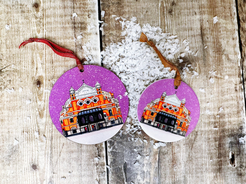Grand Opera House Belfast Christmas Ceramic Decoration