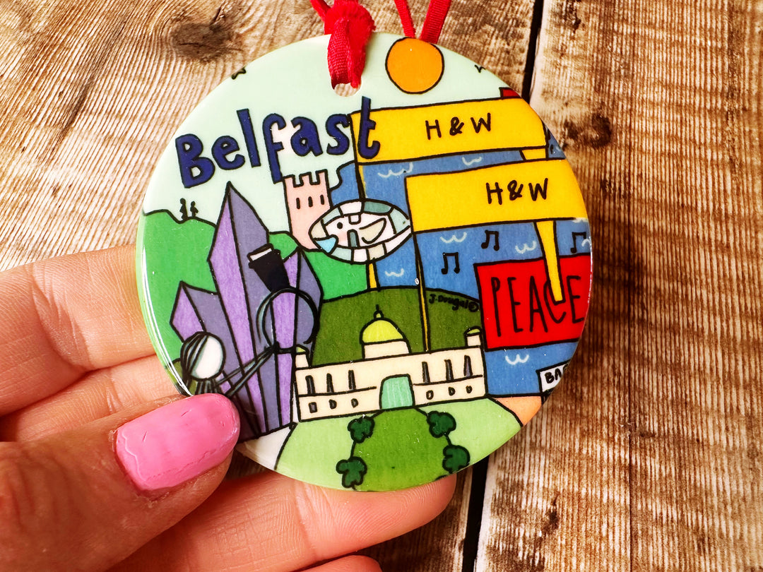 Belfast Brights Christmas Ceramic Decoration