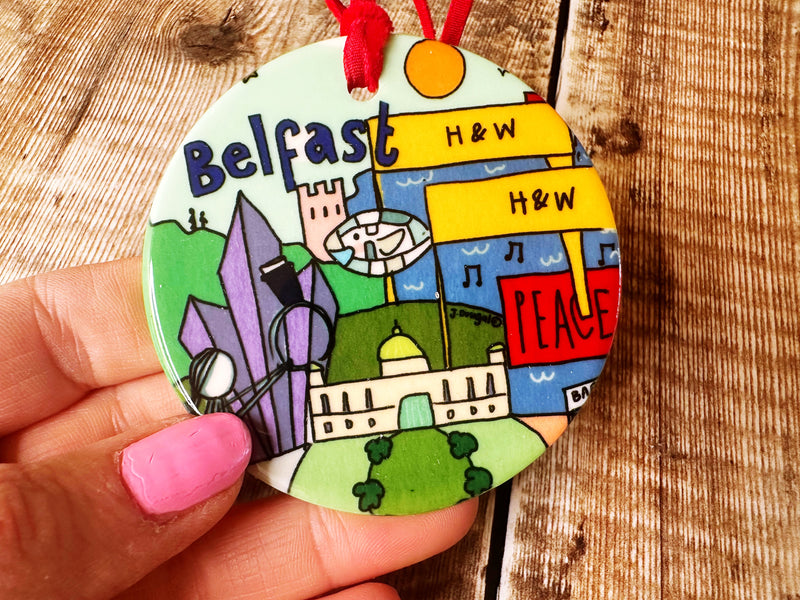 Belfast Brights Christmas Ceramic Decoration