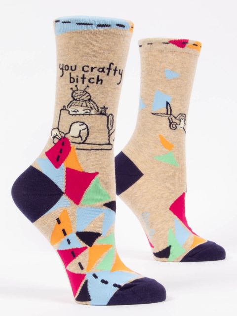 You Crafty B***h Socks