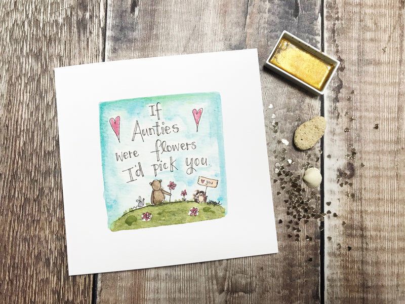 Auntie Card - Personalised