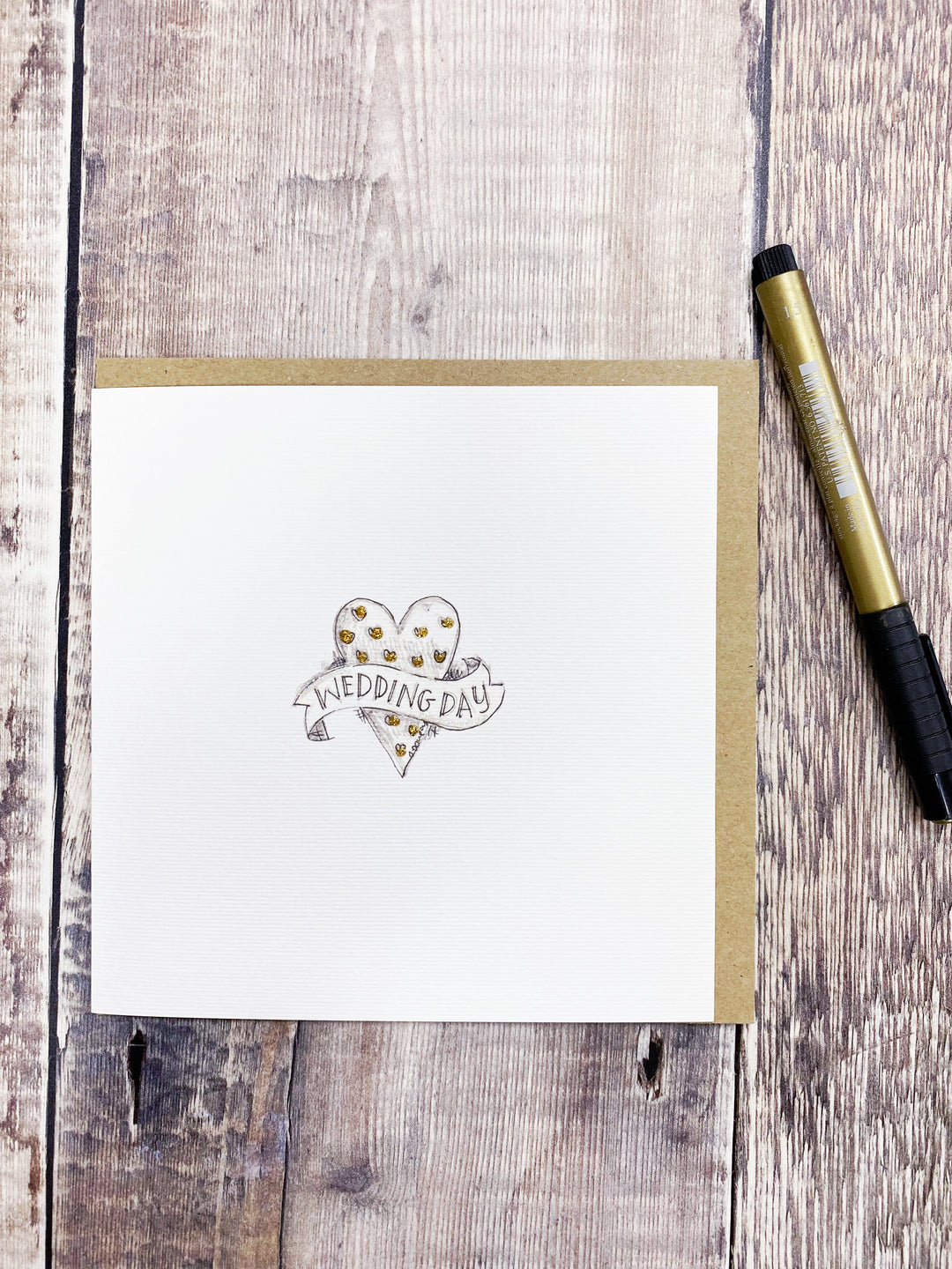 Wedding Day Card- Personalised