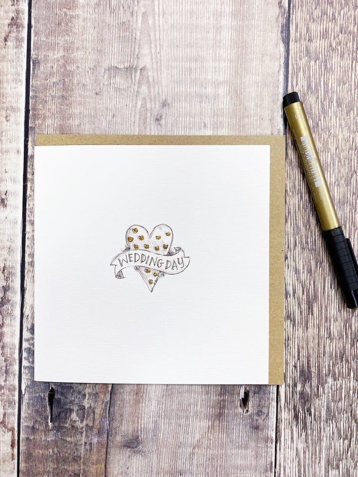Wedding Day Card- Personalised