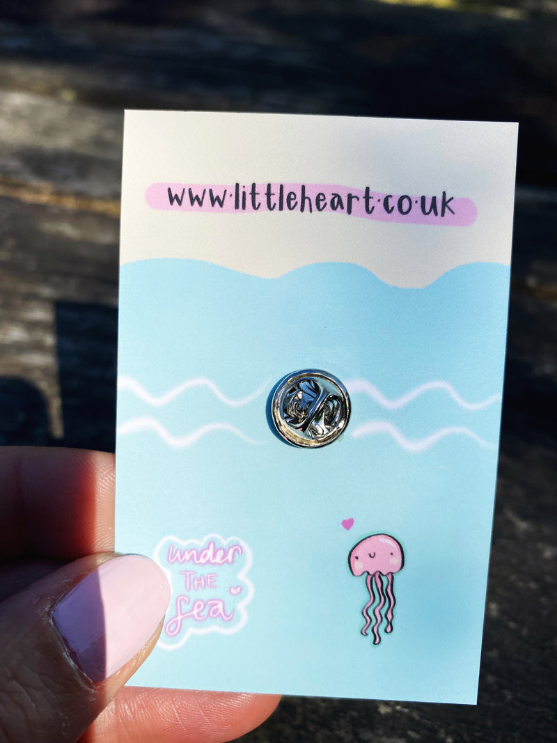 Little Mermaid Wooden Pin