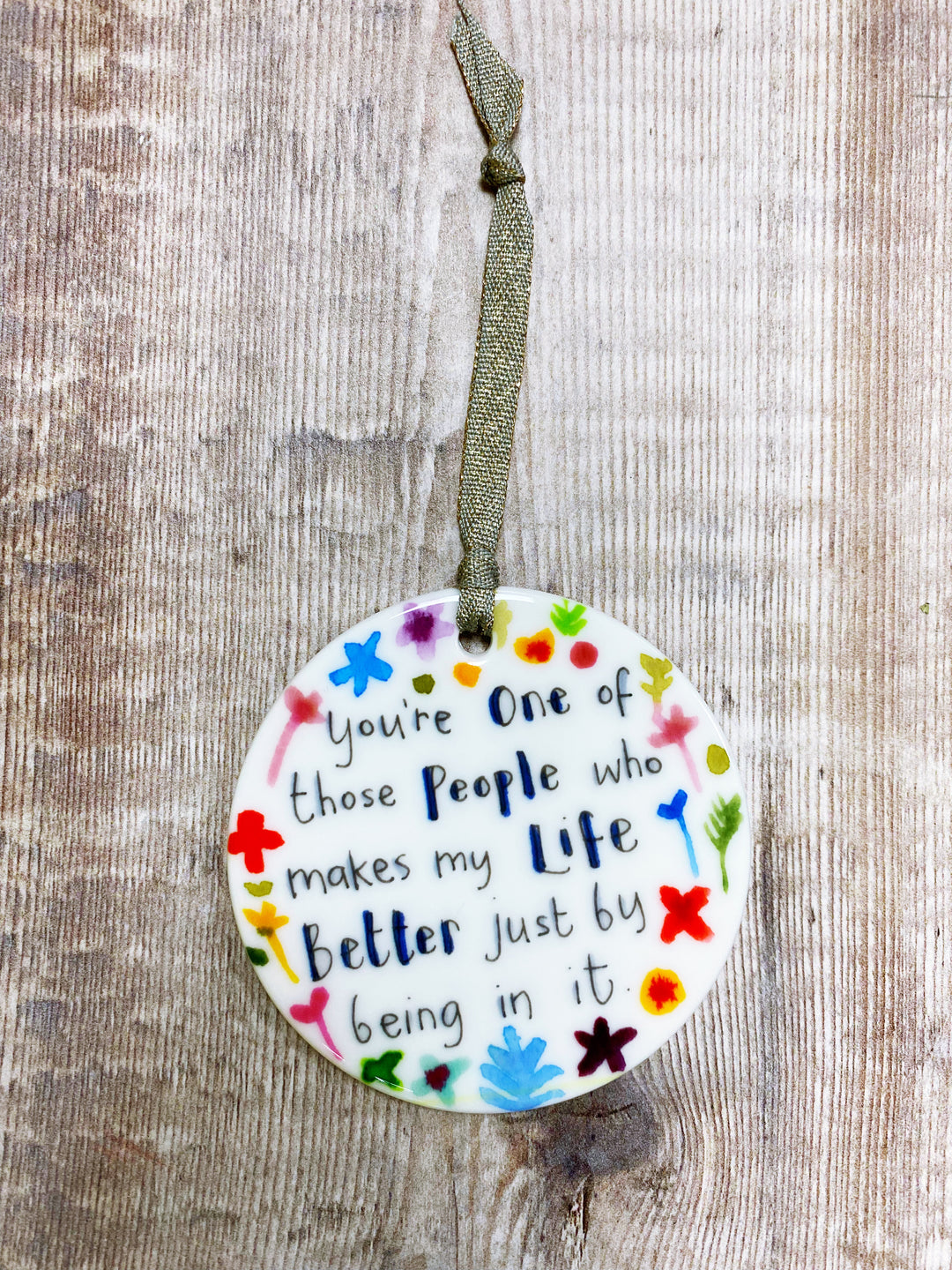 You are the Best Ceramic decoration