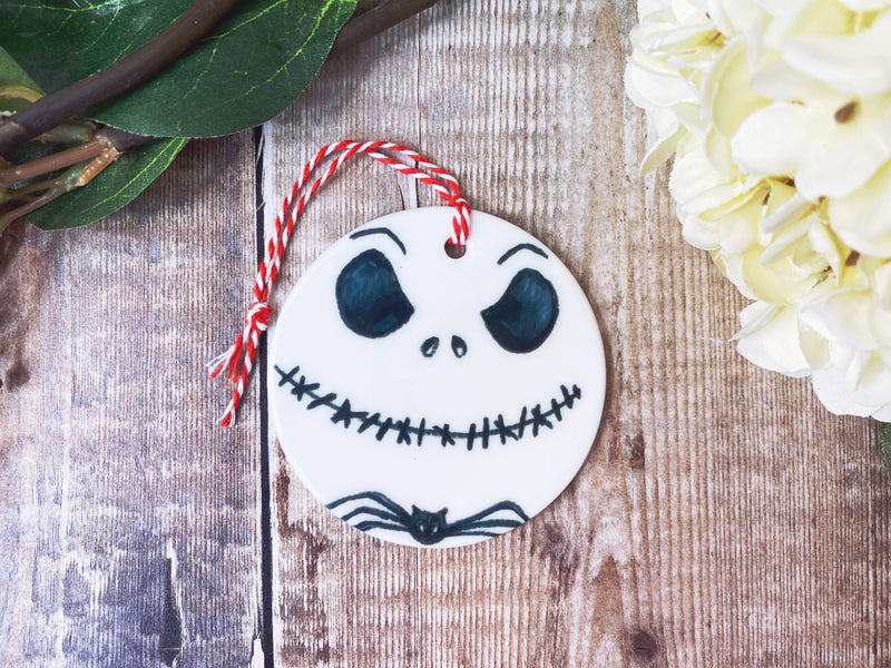 Jack ceramic hanging decoration.