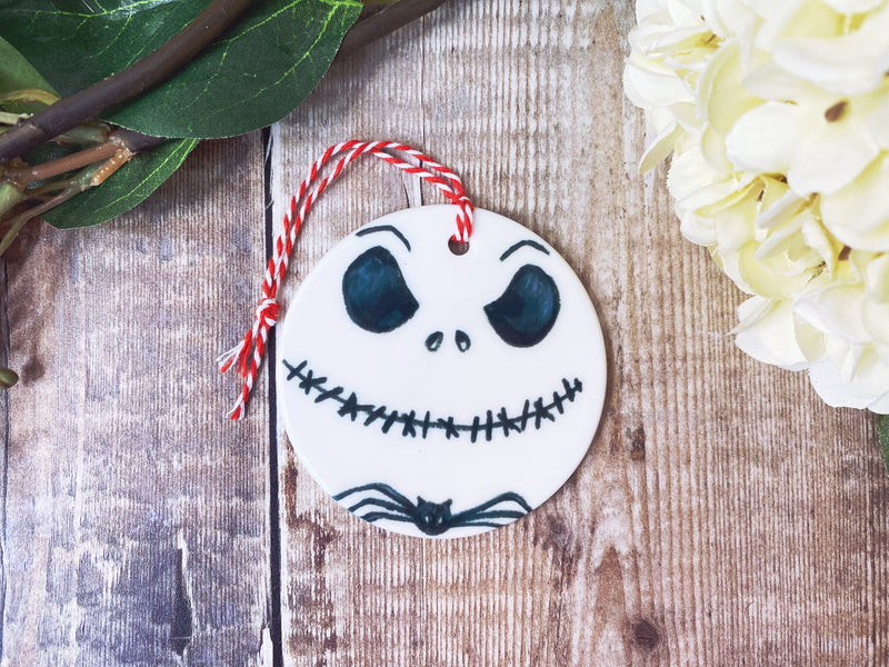 Jack ceramic hanging decoration.