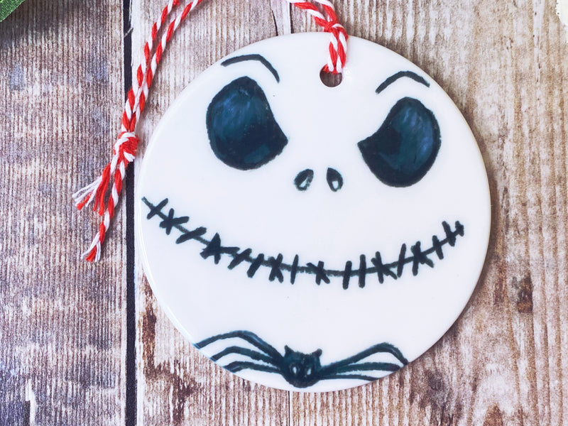 Jack ceramic hanging decoration.