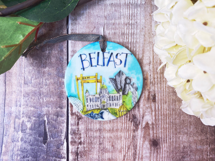 Belfast Ceramic decoration