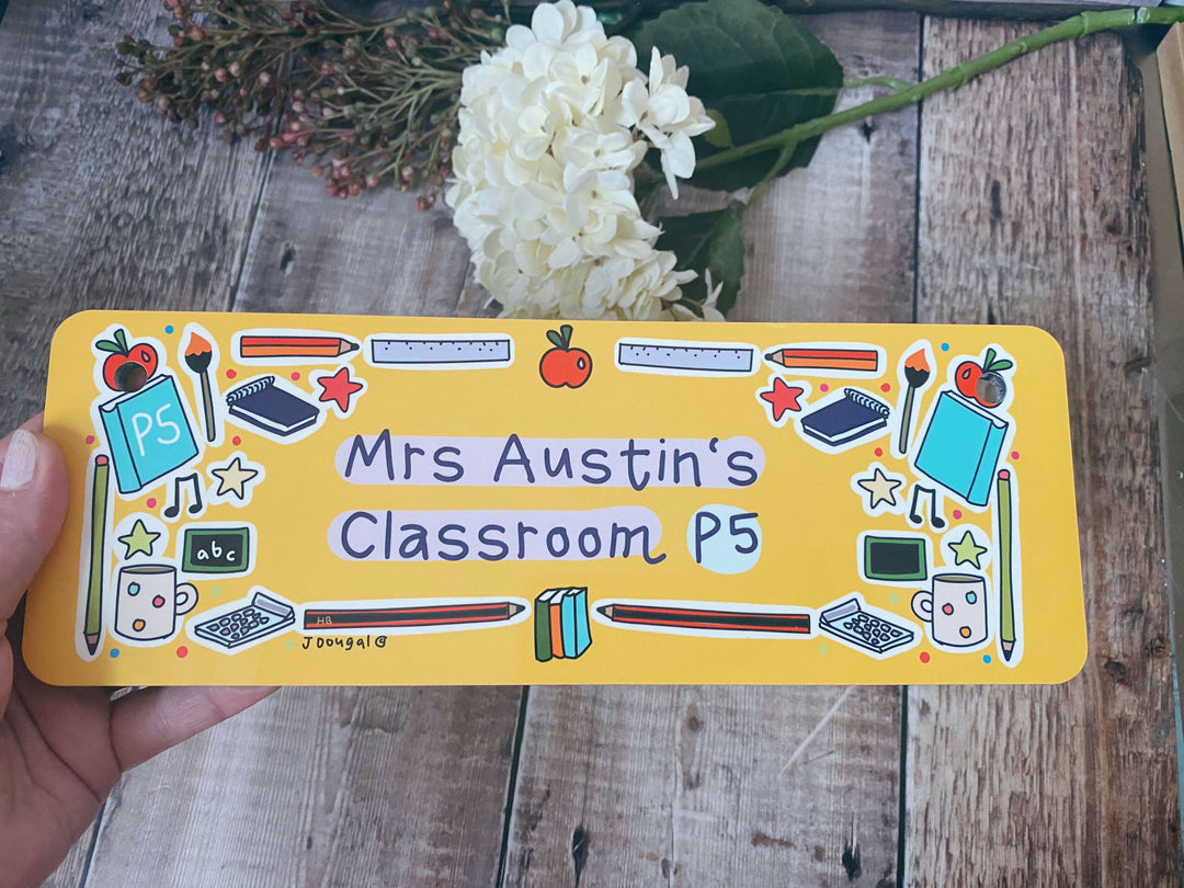Teacher Hanging Sign