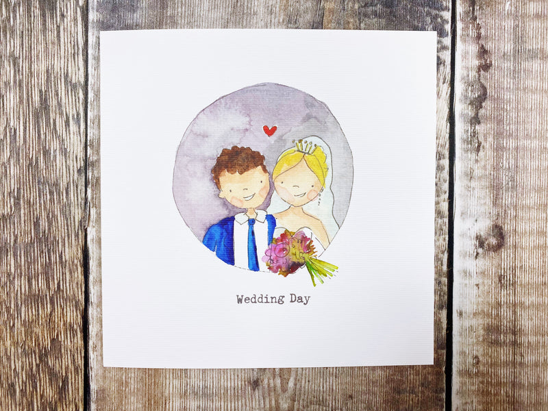 New Wedding Couple Card - Personalised