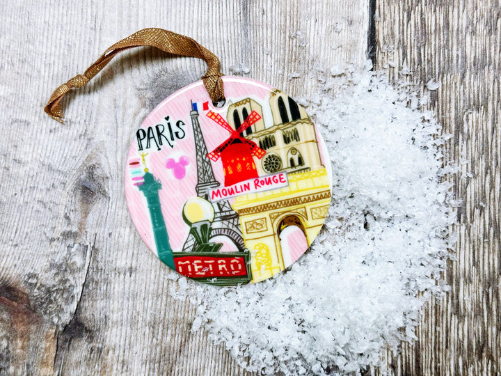 Paris Pink Ceramic decoration