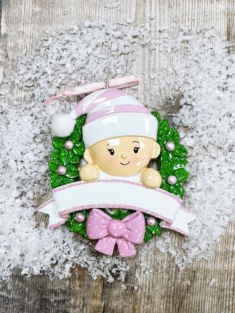 Baby Girl Christmas Decoration