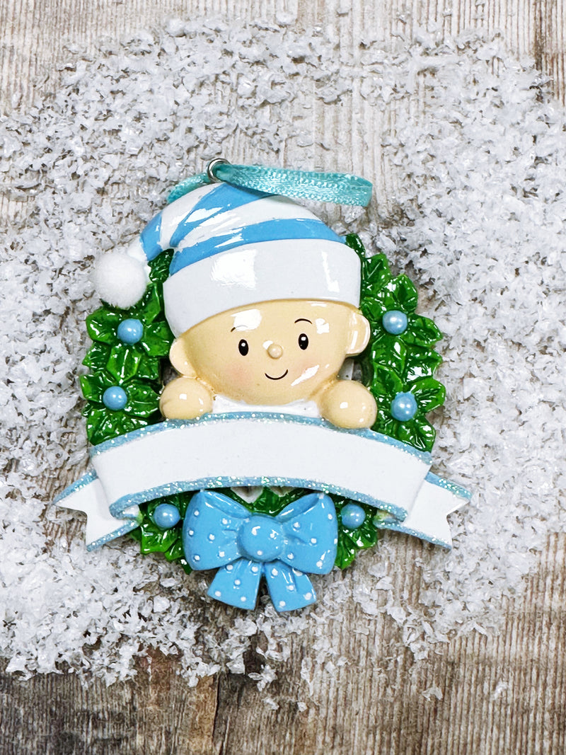 Baby Boy Christmas Decoration