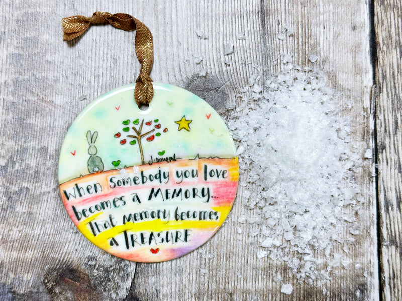 Memories Ceramic Bauble