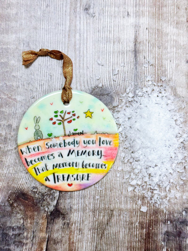 Memories Ceramic Bauble