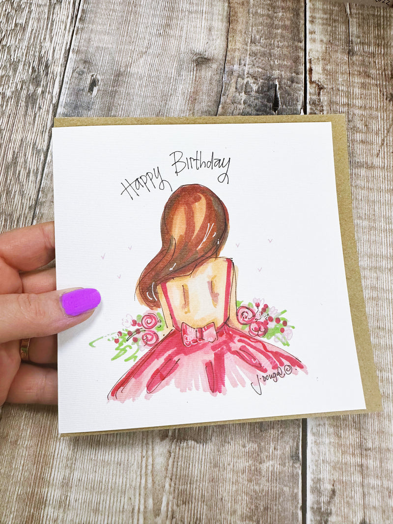 Happy Birthday Gorgeous Card - Personalised
