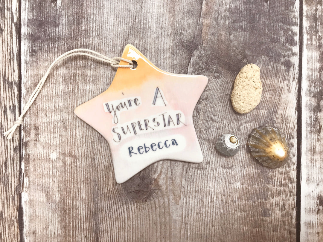 You’re a Superstar Ceramic Star