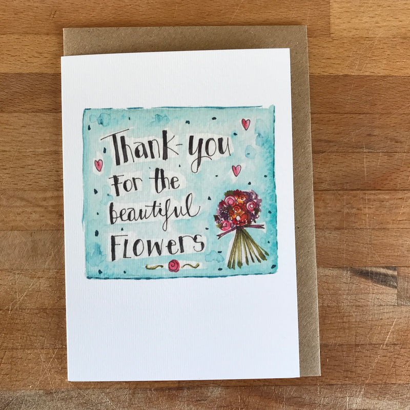 Wedding Thank-you cards for your Wedding Party - PERSONALISED