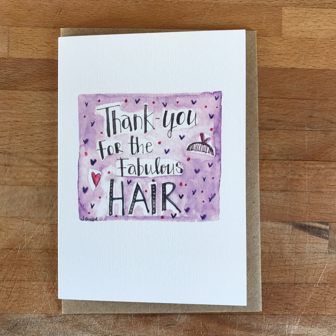 Wedding Thank-you cards for your Wedding Party - NOT PERSONALISED